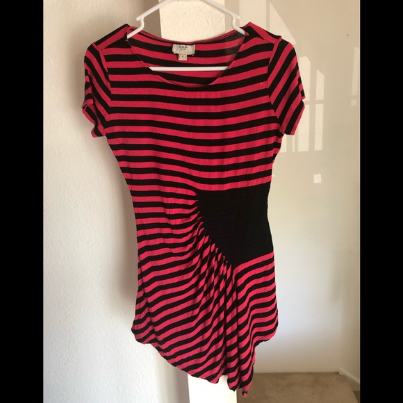ECI  Stripes low- high top. - Picture 1 of 4